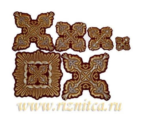 Вышитые кресты