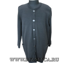 Жакет мужской вязанный.