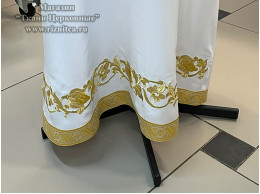 Подризник с вышивкой.