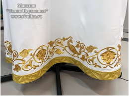 Подризник с вышивкой.