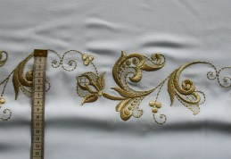 Вышитая заготовка подризника.