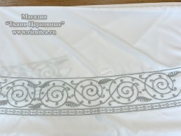 Вышитая заготовка подризника.