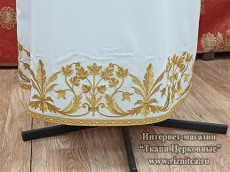 Вышитая заготовка подризника.