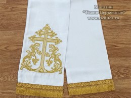 Закладка для Евангелия вышитая.
