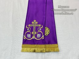 Закладка для Евангелия вышитая.