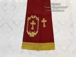 Закладка для Евангелия вышитая.