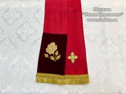 Закладка для Евангелия вышитая.